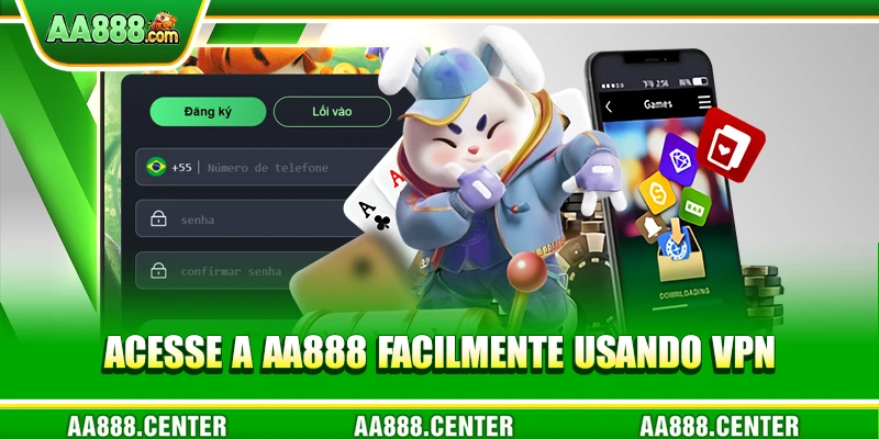 Acesse a AA888 facilmente usando VPN