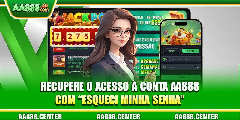 Recupere o Acesso à conta AA888 com Esqueci minha senha