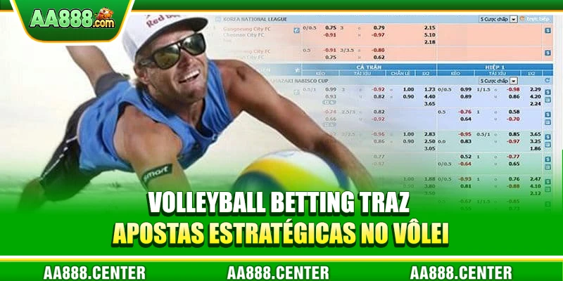 Volleyball betting traz apostas estratégicas no vôlei